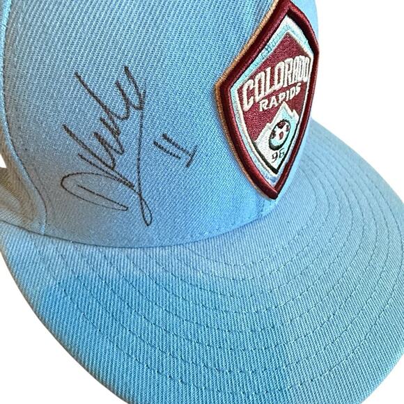 Colorado Rapids Diego Rubio‎ Autographed Cap Sz 7 MLS Soccer Sports - Picture 2 of 6
